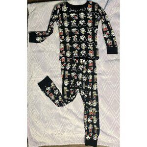 Disney Pajamas 2 pc toddler 4T Mickey Mouse Goofy Donald Snug Fit